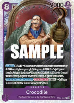 Crocodile (OP04-060) (V.1) (Kingdoms of Intrigue)