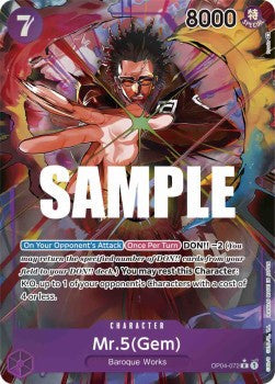 Mr.5(Gem) (OP04-072) (V.2) (Kingdoms of Intrigue)