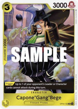 Capone"Gang"Bege" (OP04-100) (V.1) (Kingdoms of Intrigue)