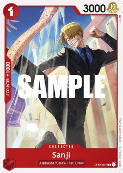Sanji (OP04-007) (Kingdoms of Intrigue)