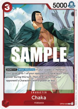 Chaka (OP04-008) (Kingdoms of Intrigue)