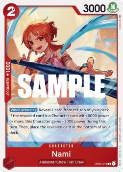 Nami (OP04-011) (Kingdoms of Intrigue)