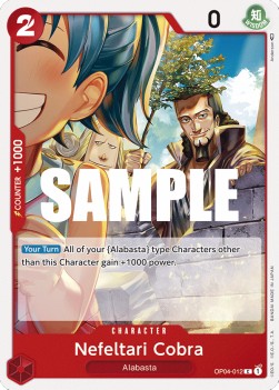 Nefeltari Cobra (OP04-012) (Kingdoms of Intrigue)