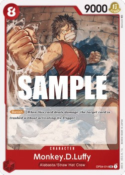 Monkey.D.Luffy (OP04-014) (Kingdoms of Intrigue)