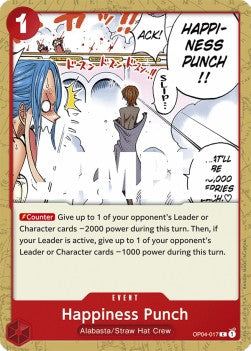 Happiness Punch (OP04-017) (Kingdoms of Intrigue)