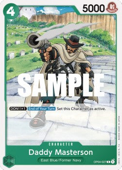 Daddy Masterson (OP04-027) (Kingdoms of Intrigue)