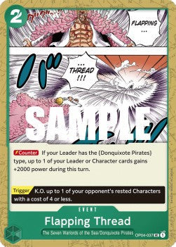Flapping Thread (OP04-037) (Kingdoms of Intrigue)