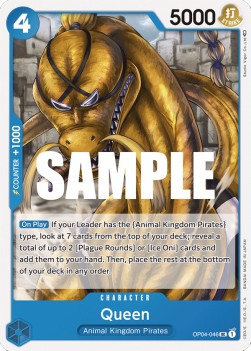 Queen (OP04-046) (Kingdoms of Intrigue)