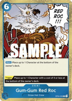 Gum-Gum Red Roc (OP04-056) (Kingdoms of Intrigue)