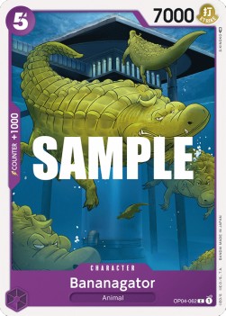 Bananagator (OP04-062) (Kingdoms of Intrigue)