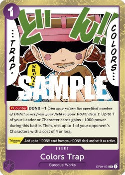 Colors Trap (OP04-074) (Kingdoms of Intrigue)