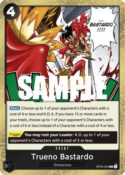 Trueno Bastardo (OP04-094) (Kingdoms of Intrigue)