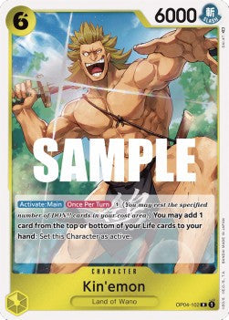 Kin'emon (OP04-102) (Kingdoms of Intrigue)