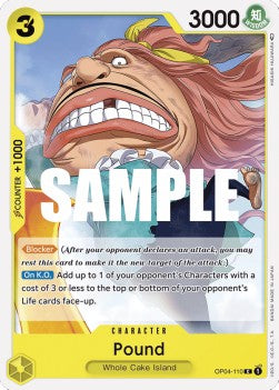 Pound (OP04-110) (Kingdoms of Intrigue)
