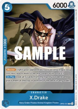 X.Drake (OP05-055) (V.1) (Awakening of the New Era)