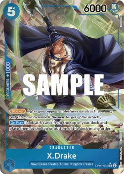 X.Drake (OP05-055) (V.2) (Awakening of the New Era)