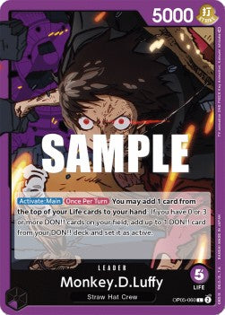 Monkey.D.Luffy (OP05-060) (V.1) (Awakening of the New Era)