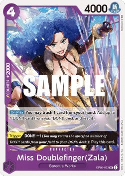 Miss Doublefinger(Zala) (OP05-073) (Awakening of the New Era)
