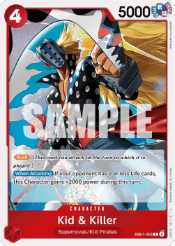 Kid & Killer (EB01-003) (V.1) (Memorial Collection)