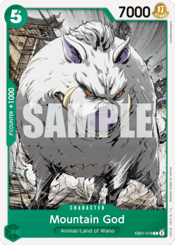 Mountain God (EB01-018) (Memorial Collection)