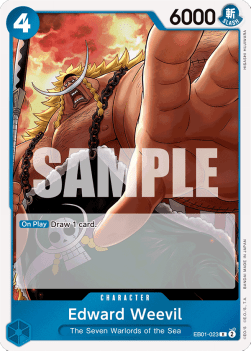 Edward Weevil (EB01-023) (Memorial Collection)