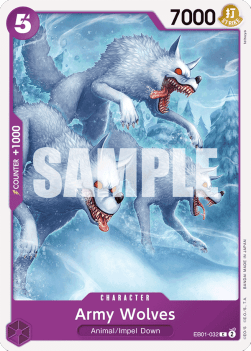 Army Wolves (EB01-032) (Memorial Collection)