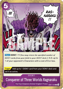 Conquerer of Three Worlds Ragnaraku (EB01-039) (Memorial Collection)