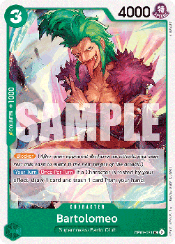 Bartolomeo (OP07-031) (500 Years into the Future)