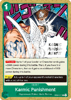 Karmic Punishment (OP07-035) (500 Years into the Future)