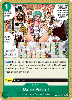 More Pizza!! (OP07-037) (500 Years into the Future)
