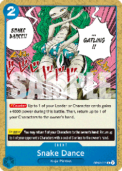 Snake Dance (OP07-055) (500 Years into the Future)
