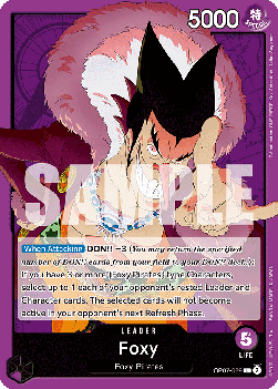Foxy (OP07-059) (V.1) (500 Years into the Future)