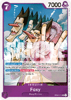 Foxy (OP07-071) (V.1) (500 Years into the Future)