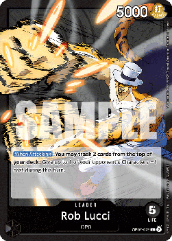 Rob Lucci (OP07-079) (V.1) (500 Years into the Future)