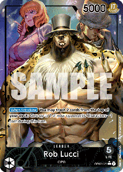 Rob Lucci (OP07-079) (V.2) (500 Years into the Future)