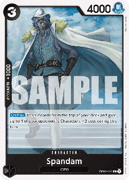Spandam (OP07-086) (500 Years into the Future)