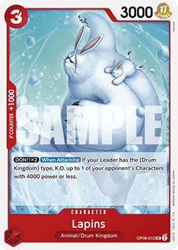 Lapins (OP08-012) (Two Legends)
