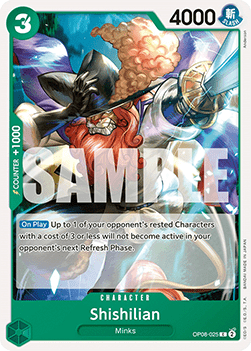 Shishilian (OP08-025) (Two Legends)