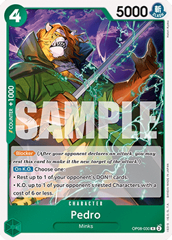 Pedro (OP08-030) (V.1) (Two Legends)