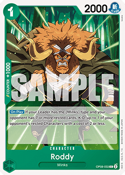 Roddy (OP08-033) (Two Legends)