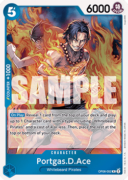 Portgas.D.Ace (OP08-052) (V.1) (Two Legends)
