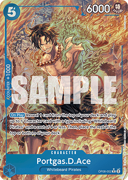 Portgas.D.Ace (OP08-052) (V.2) (Two Legends)