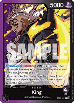 King (OP08-057) (V.1) (Two Legends)