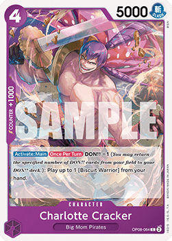 Charlotte Cracker (OP08-064) (Two Legends)