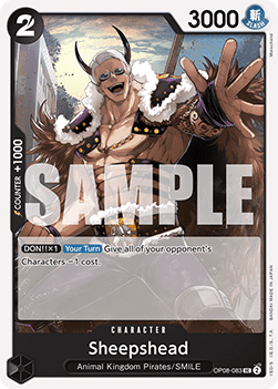 Sheepshead (OP08-083) (Two Legends)