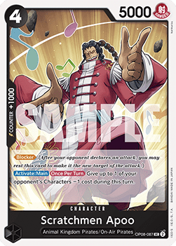 Scratchmen Apoo (OP08-087) (Two Legends)
