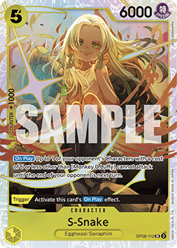 S-Snake (OP08-112) (V.1) (Two Legends)