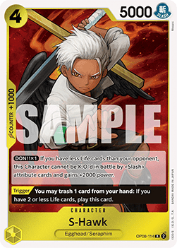 S-Hawk (OP08-114) (Two Legends)