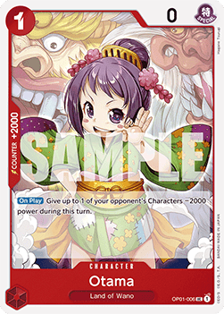 Otama (OP01-006) (V.1) (The Best)