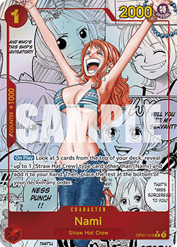 Nami (OP01-016) (The Best)